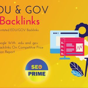 Safe and Quality Oriented 100 EDU & GOV SEO Backlinks for $50