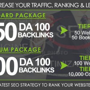 Rank Higher On Google With 105 DA 50+ Backlinks - PBN, Guest Post, Sidebar, Blog Comments, Profile